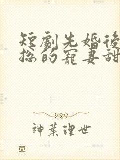 短剧先婚后爱潇总的宠妻甜