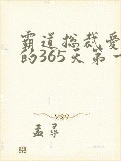 霸道总裁爱上我的365天第一季免费观看