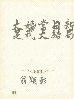 大婚当日新娘不是我大结局