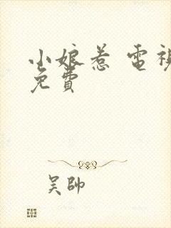 小娘惹 电视剧免费