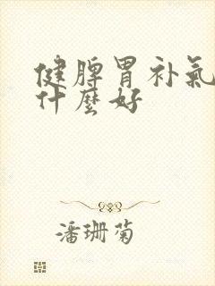 健脾胃补气血吃什么好