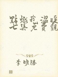 点燃我温暖你第七集免费观看