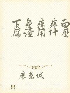 下身痒疼白带豆腐渣用什么药