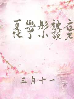 夏乐彤被夜落黑化了小说免费阅读