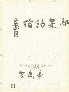 来指的是哪个生肖