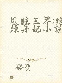 凤临三界:绝色炼丹妃小说