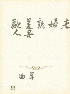 欧美熟妇老熟妇人妻