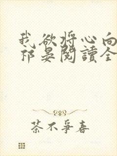 我欲将心向明月祁晏阅读全文