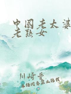 中国老太婆另类老熟女