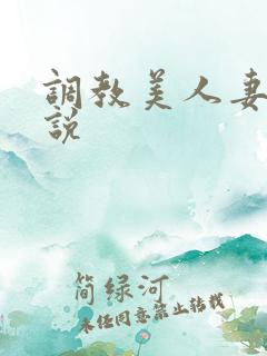 调教美人妻 小说