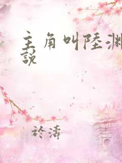 主角叫陆渊的小说