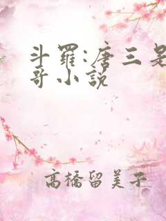 斗罗:唐三是我哥小说
