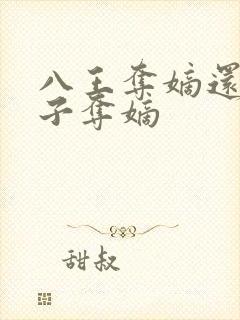 八王夺嫡还是九子夺嫡