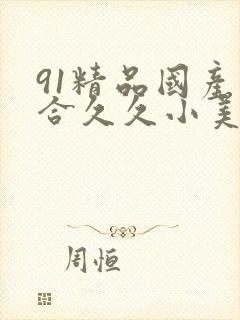 91精品国产综合久久小美女