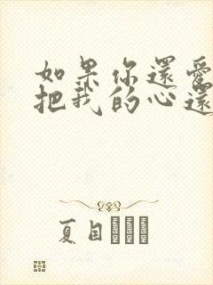 如果你还爱我就把我的心还我是什么歌