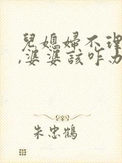 儿媳妇不理婆婆,婆婆该咋办