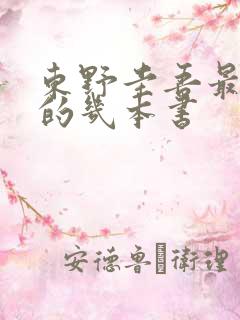 东野圭吾最好看的几本书