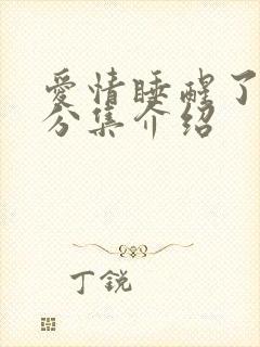 爱情睡醒了剧情分集介绍
