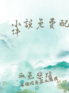 小说免费配音软件