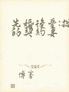 先婚后爱:总裁的契约妻