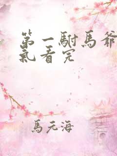 第一驸马爷一口气看完