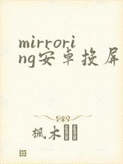 mirroring安卓投屏软件