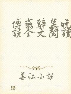 傅燕辞慕晚念小说全文阅读