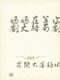 妈妈在等你电视剧大结局剧情介绍
