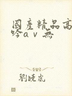 国产精品高潮呻吟aⅴ无