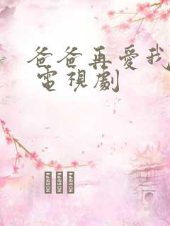 爸爸再爱我一次 电视剧