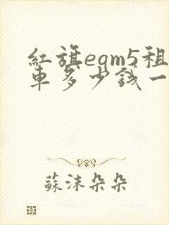 红旗eqm5租车多少钱一个月