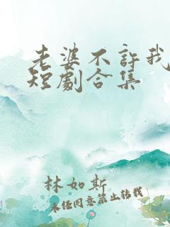 老婆不许我低调短剧合集