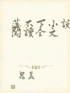落不下小说免费阅读全文