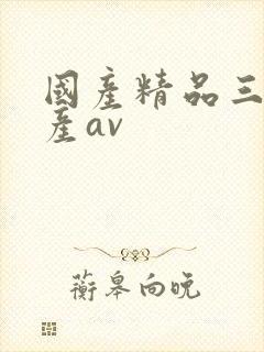 国产精品三级国产av