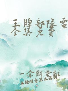 王牌部队电视剧全集免费