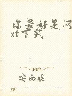 你最好是网盘txt下载