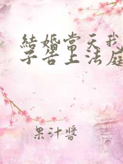 结婚当天我被妻子告上法庭短剧全集