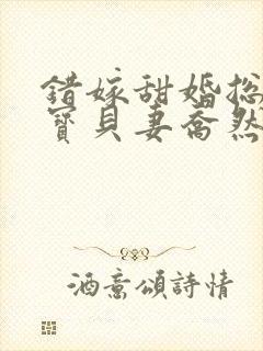 错嫁甜婚总裁的宝贝妻乔然,左辰夜的小说
