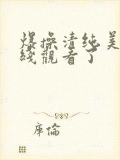 爆操清纯美女在线观看了