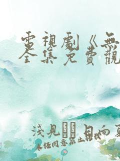 电视剧《无间》全集免费观看高清