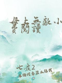 母上无敌小说免费阅读