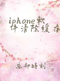 iphone软件清除缓存