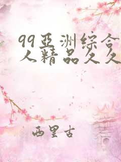 99亚洲综合成人精品久久久