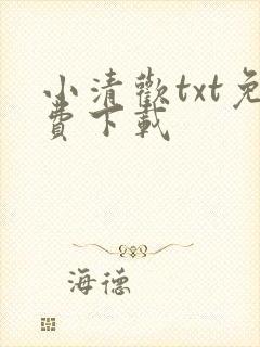 小清欢txt免费下载 小清欢txt免费下载