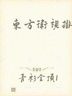 东方卫视排片表
