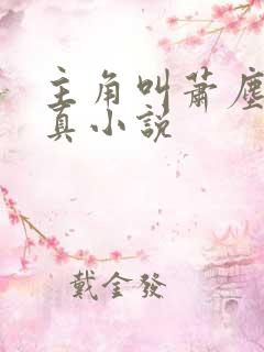 主角叫萧尘的修真小说