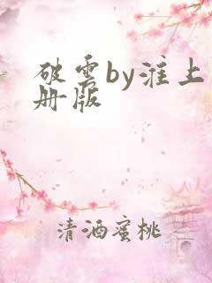 破云by淮上未册版