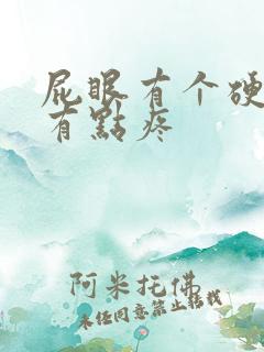 屁眼有个硬疙瘩有点疼