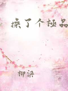操了个极品美女