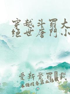 穿越斗罗大陆2绝世唐门小说